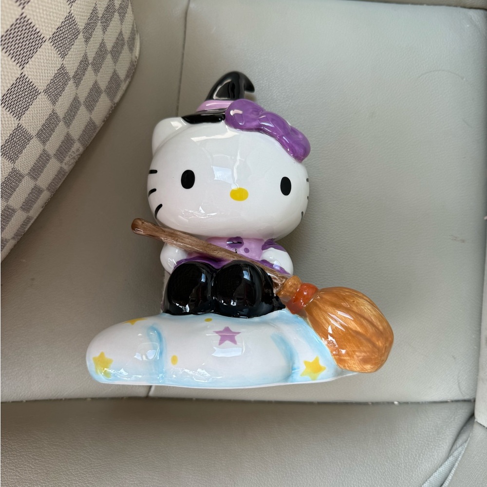 Hello Kitty Flying Witch Figure